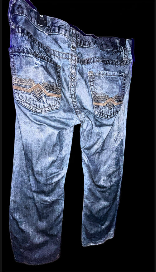 ANNAGENISI WAX DENIM