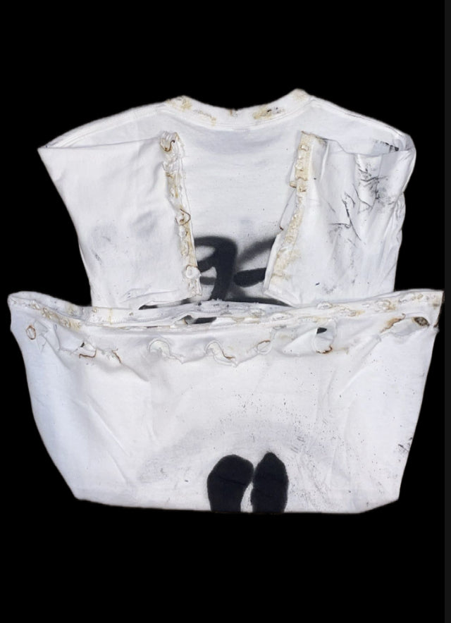 annagenisi distressed tee shirt