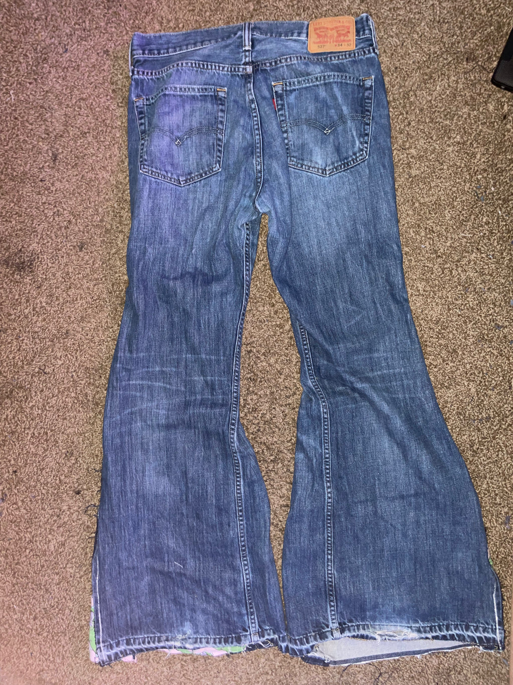 Annagenisi Cartoon Flared Denim