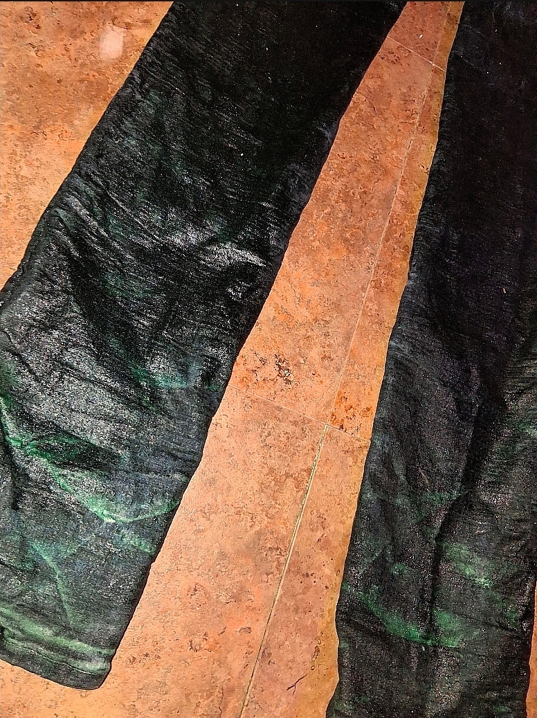 Annagenisi Stacked Wax Denim
