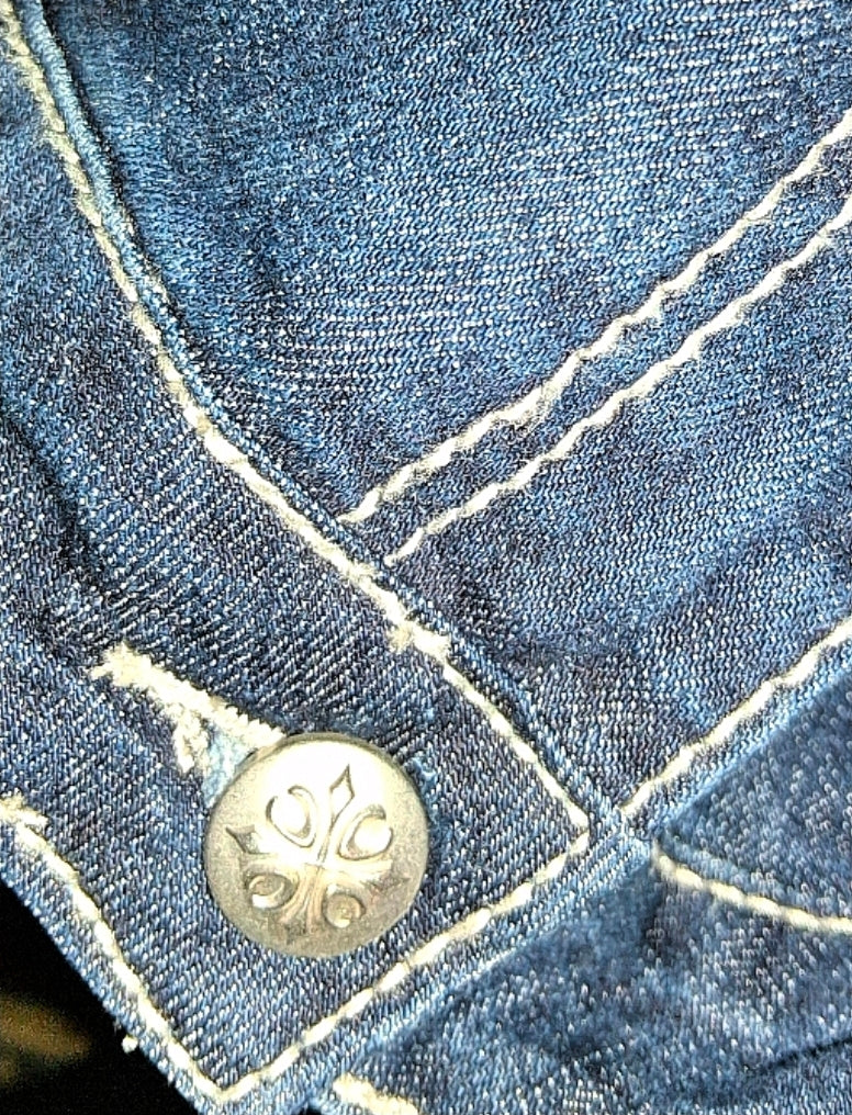 Annagenisi USA Flared Jorts