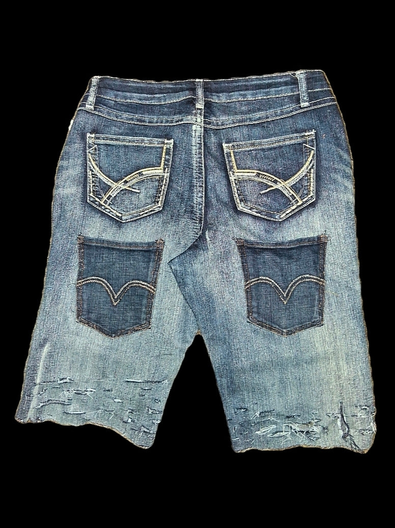 Annagenisi Double Knee 1 Of 1 Fur Jorts